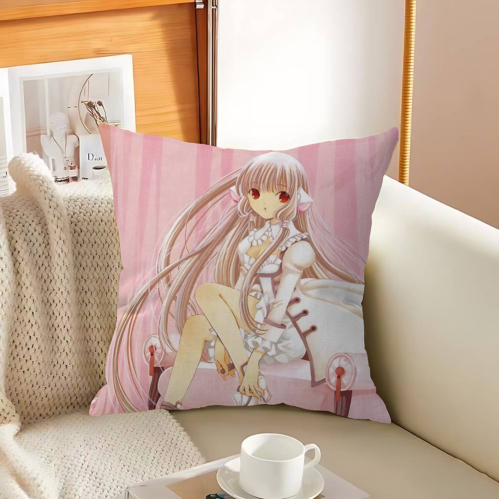 Chobits Anime Pillow Gifts Home Office Furnishings Bedroom Sofa Car Cushion Cover Case 45x45cm