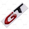 Car Styling GT 3D Metal Chrome Zinc Alloy Emblem Car Badge Body Fender Adhesive Emblem for Peugeot GT RCZ 308 508 3008 5008