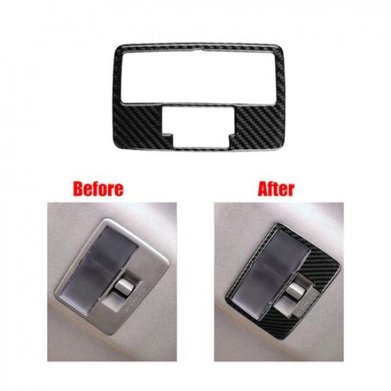 Black Carbon Car Rear Reading Light Panel Trim Sticker For Mazda RX-8 2004-2008