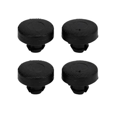 Trunk Lid Stop Buffer Set 12832495 for 9-3 Convertible 2004-on, 4 Black Push In Bumper Stops, Replacement Parts for Rear Trunk Contact Points