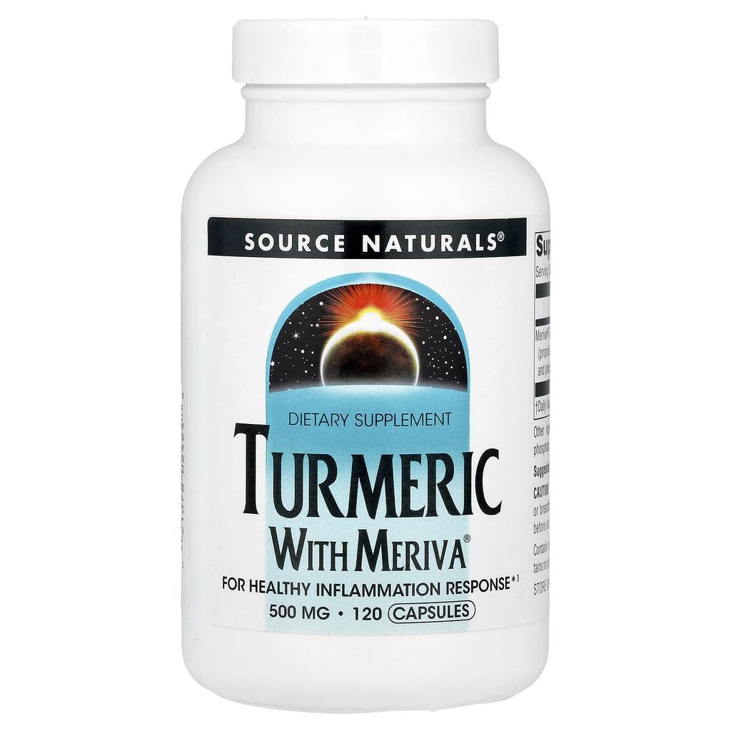 Meriva Turmeric, 500 Mg, 120 Capsules