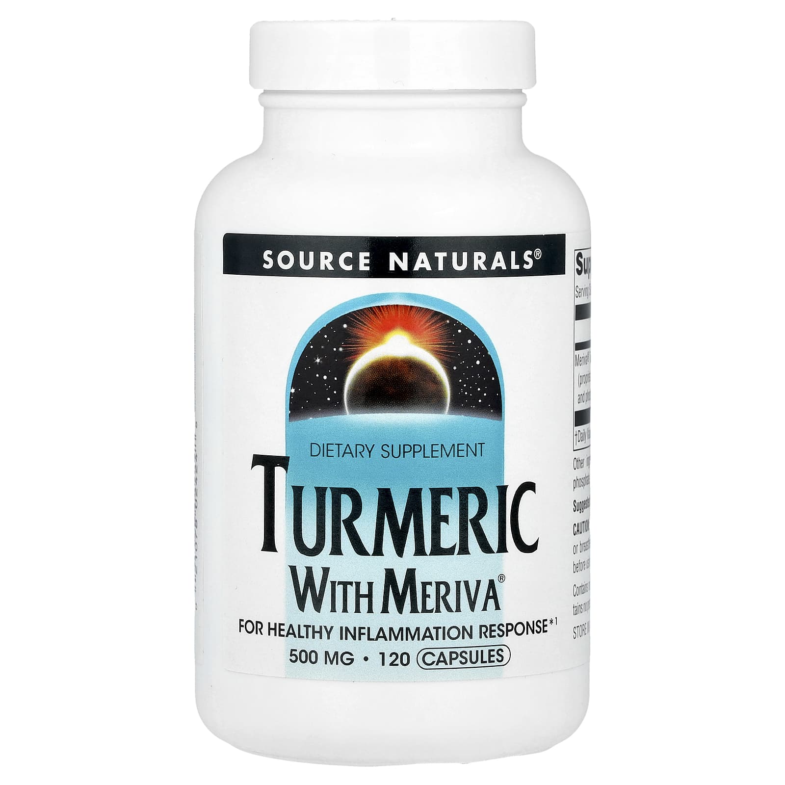 

Meriva Turmeric, 500 Mg, 120 Capsules