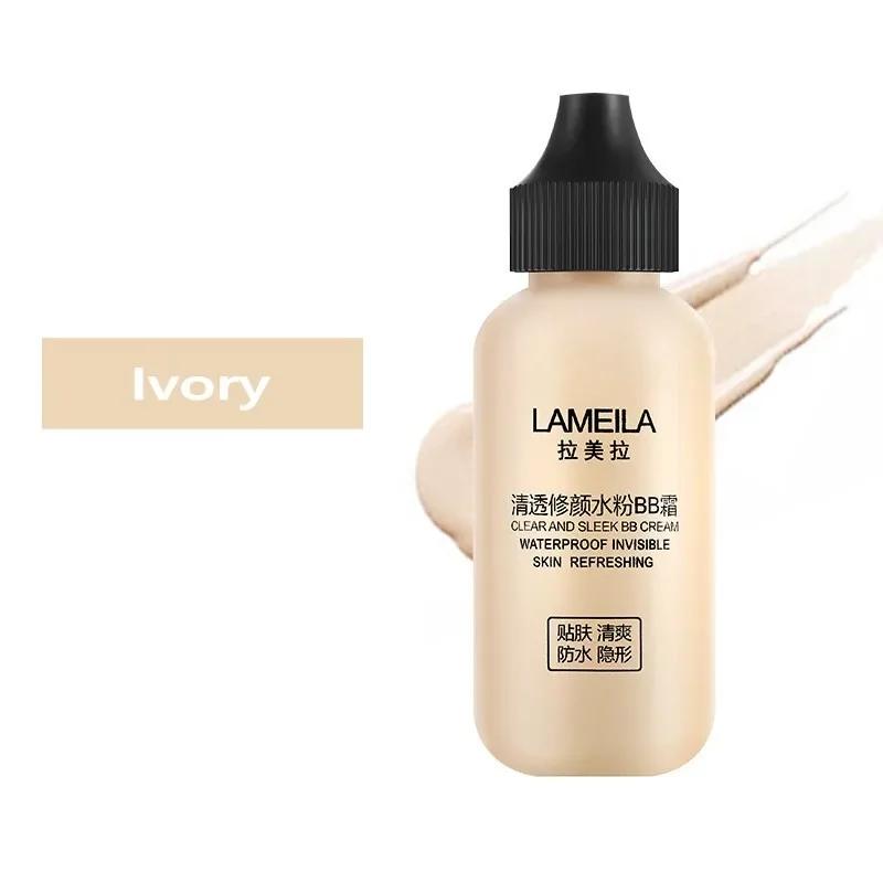 Wasserfeste flüssige Foundation volle Deckkraft professionell langanhaltende Gesichtsbasis Kosmetik magische BB-Creme aufhellendes Make-up Concealer