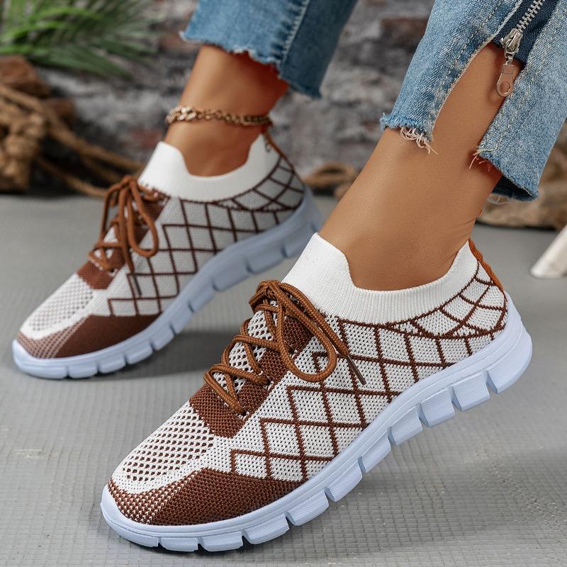 Thick-soled, Breathable, Versatile Casual Shoes, Fashionable Women's Student Sports Single Shoes