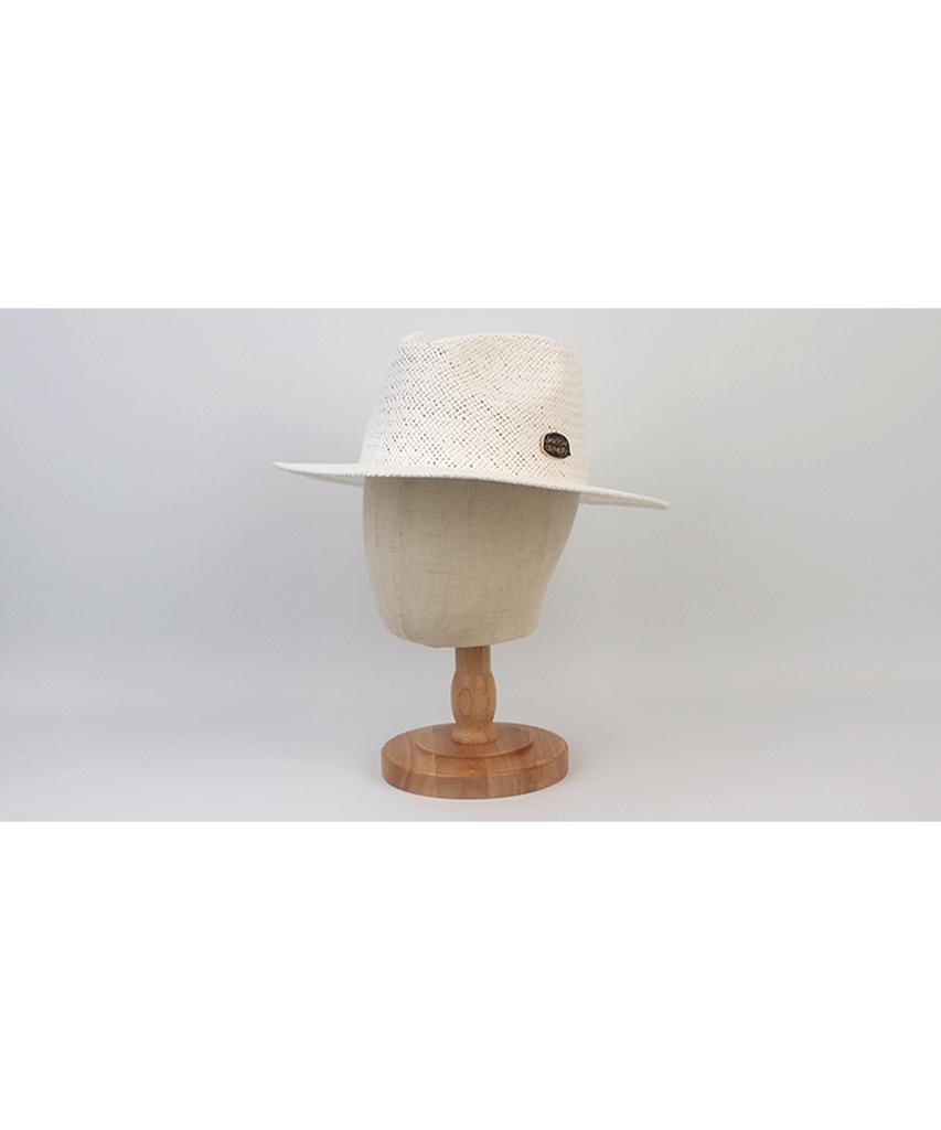 Yunibeosyeolkemiseuteuli Summer Simple White Fedora - Big Size Summer Fedora