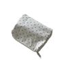 Women Quilting Black Dot Makeup Bag Large Capacity Sweet Style Toiletry Bag Zipper Storage Pouch Cosmetic Organizer Pouch