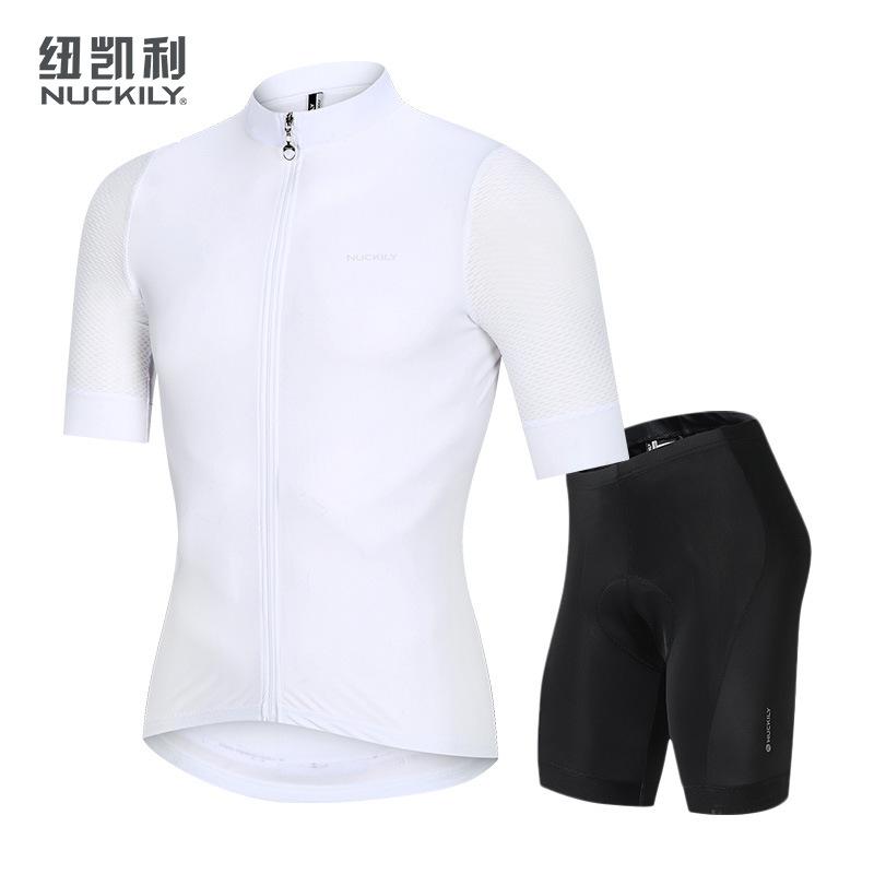 Nuckily Summer Cycling Suit Short Sleeve Men s Shorts Gear Mountain Bike Clothes Road Bike Bike Suit S