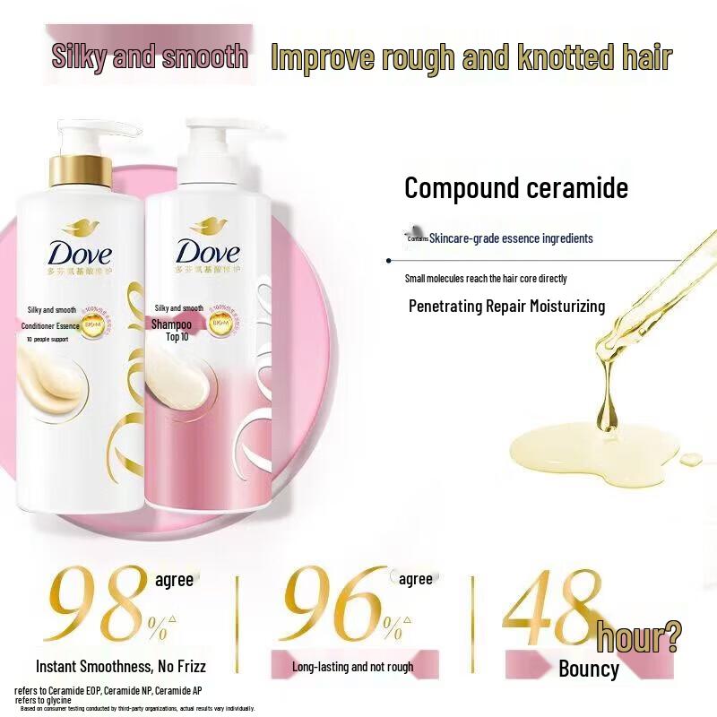 Dove Silky Smooth Amino Acid Shampoo