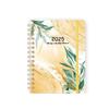 Monthly Flowers Diary Notebook Weekly Plan A5 Schedule  Planner 2025 English Agenda Book  Agenda