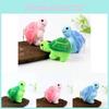 Adorable Plush Turtle Toy Stuffed Animal Soft Short Plush Green Pink Blue 10cm