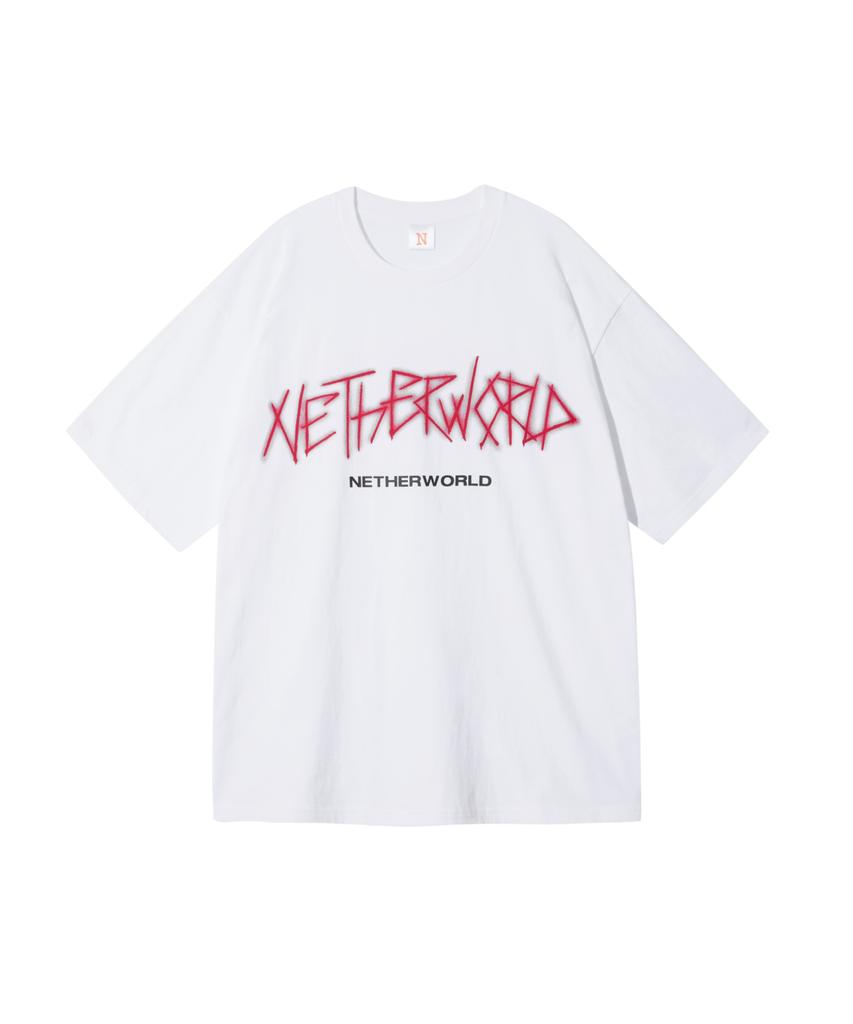NETHERWORLD Paint The Red Tee White