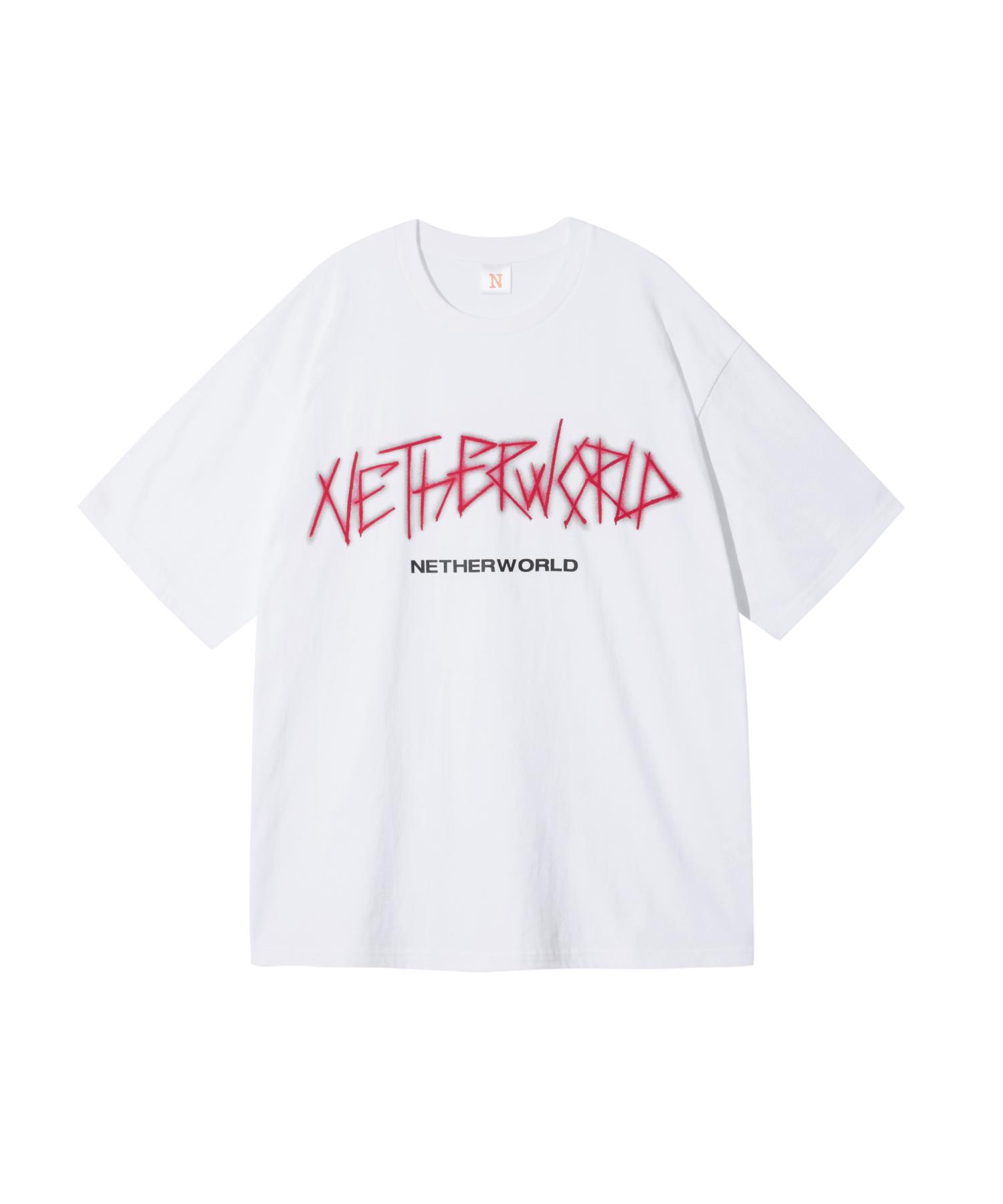 Netherworld Paint The Red Tee White Xl