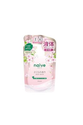 Kracie HP Naive Body Soap Sakura Scent Refill 360ml
