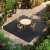 Interlocking Drainage Mats, 310 X 310 Mm, Modular Garage Flooring Tiles, Non-Slip PP Drainage Floor Tiles, Self-Draining, Easy Installation, for