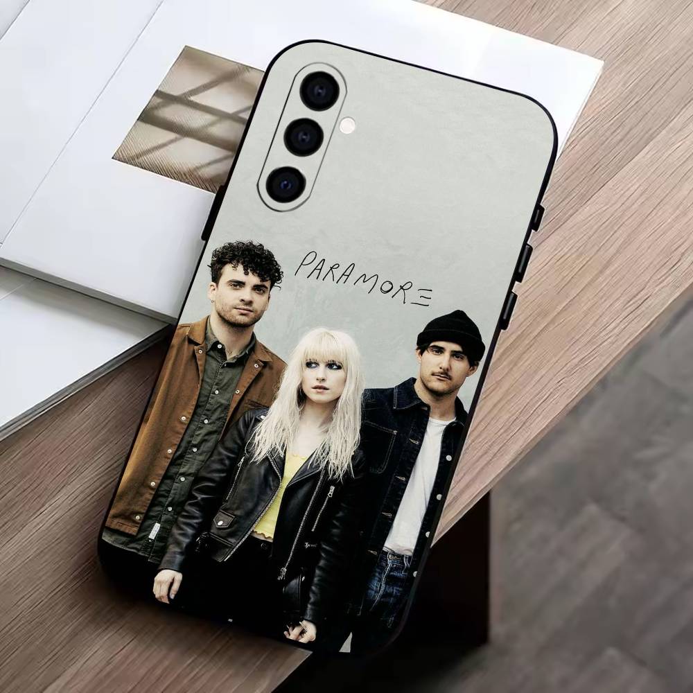 Band P-Paramore  Phone Case For Samsung Galaxy A73,A72,A71,A70,A53,A52,A51,Soft Silicone Black Cover