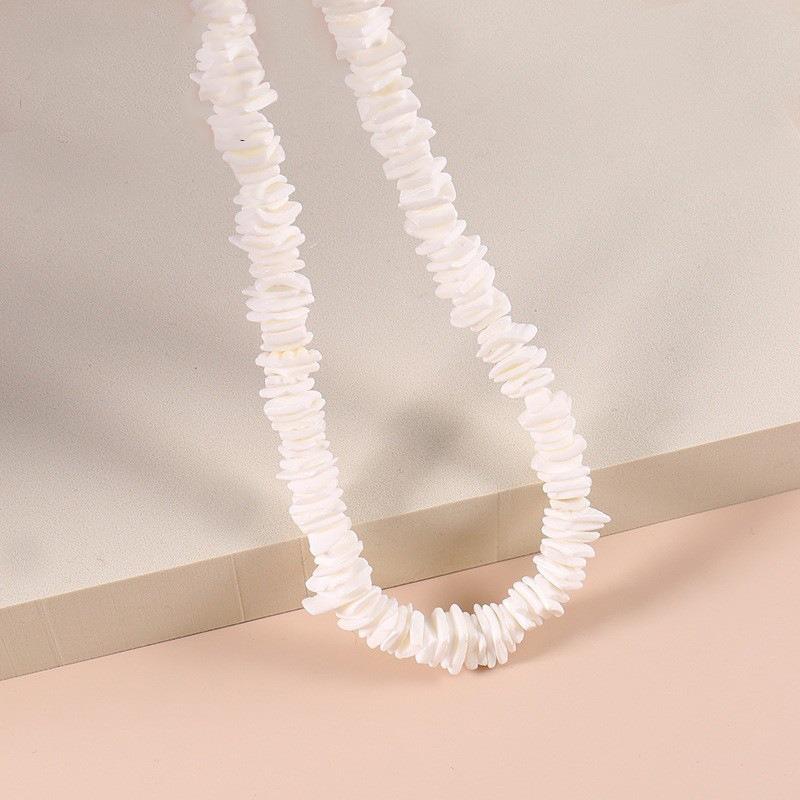 Irregular Broken Shell Handmade Short Necklace For Women