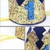 Creative Shiny Film Birthday Crown, Birthday Hat, Childrens Holiday Party Supplies