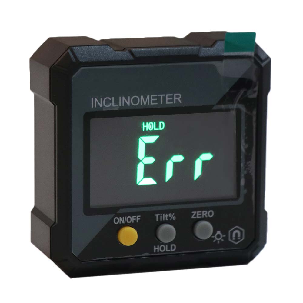 Single-sided Magnetic Electronic Angle Protractor Digital Inclinometer  Level Gauge Tool