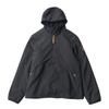 Comfortable Half-Zip Windproof Hooded Cotton Jacket Men Jackets Black TB0A238Z-001