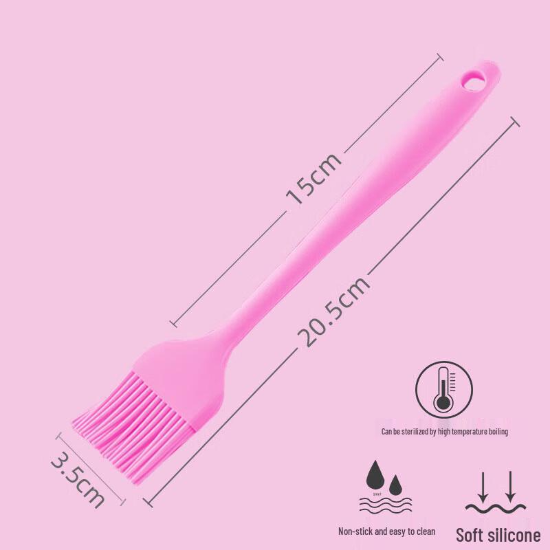 Silicone Oil & BBQ Basting Brush
