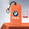 Suede Leather Car Smart NFC Card Key Case Cover Shell For BMW 1 3 5 7 Series X1 X3 X5 X6 X7 535le Protector Keychain Accessories