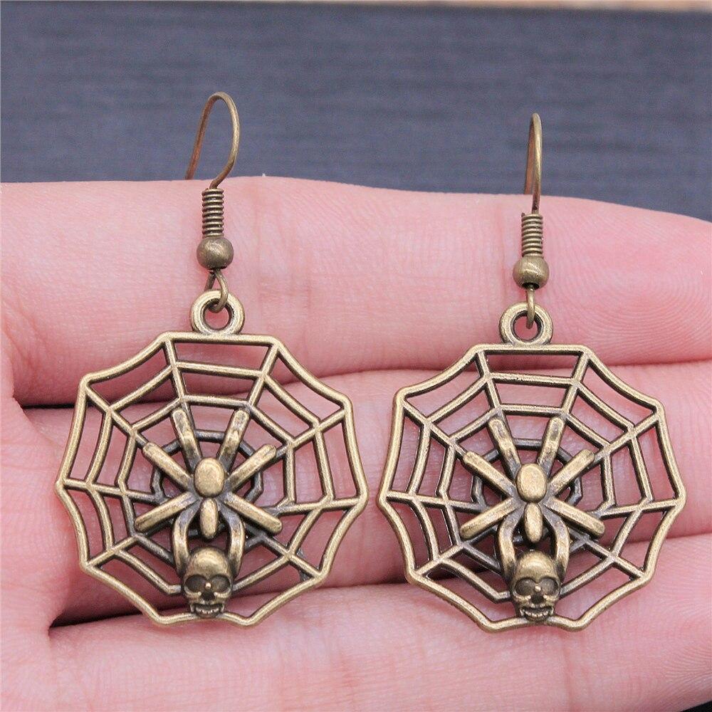 Серьги «Летучая мышь-паук», принадлежности для изготовления ювелирных изделий, новые модные украшения ручной работы