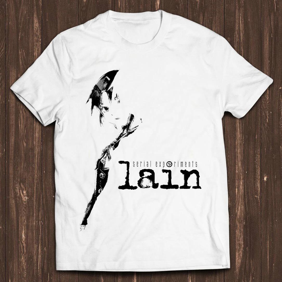 Serial Experiments Lain Computer Japanese Manga Anime Meme Gift Funny Unisex Gamer Cult Movie Music T Shirt S