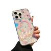 For IPhone 17 ProMax Laser Color Change N52 Magnetic Phone Case for Apple 16 Transparent Cherry Blossom Protective Cover