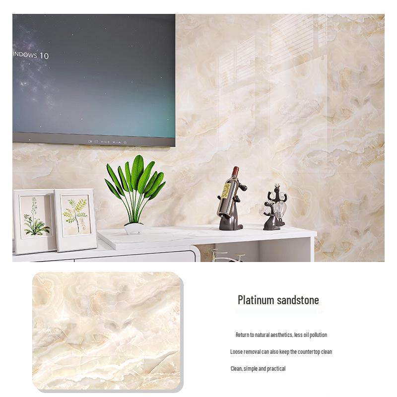 

Водонепроницаемые самоклеящиеся наклейки для плитки: Маслостойкие обои для ремонта кухни и шкафов. 60CM*10M (Roll)