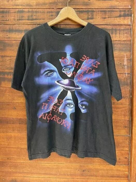 Футболка Секретные Материалы, Черная Унисекс Футболка По Фильму Секретные Материалы Для Мужчин Женщин Унисекс Футболка XXXXL