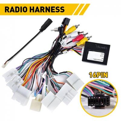 Stereo Radio Harness Connector Cable Wire Adapter Support For Toyota JBL AMP EXV