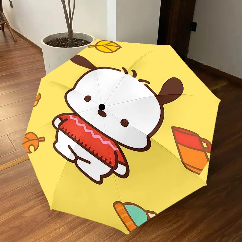 1PC autumn dog Umbrella-8-Rib Reinforced, Automatic Open, Lightweight & Durable, Cute Fashion Accessory for Outdoor-P2676