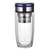 Shangqi High-End Double-Wall Glass Tumbler with Red Ingot Lid