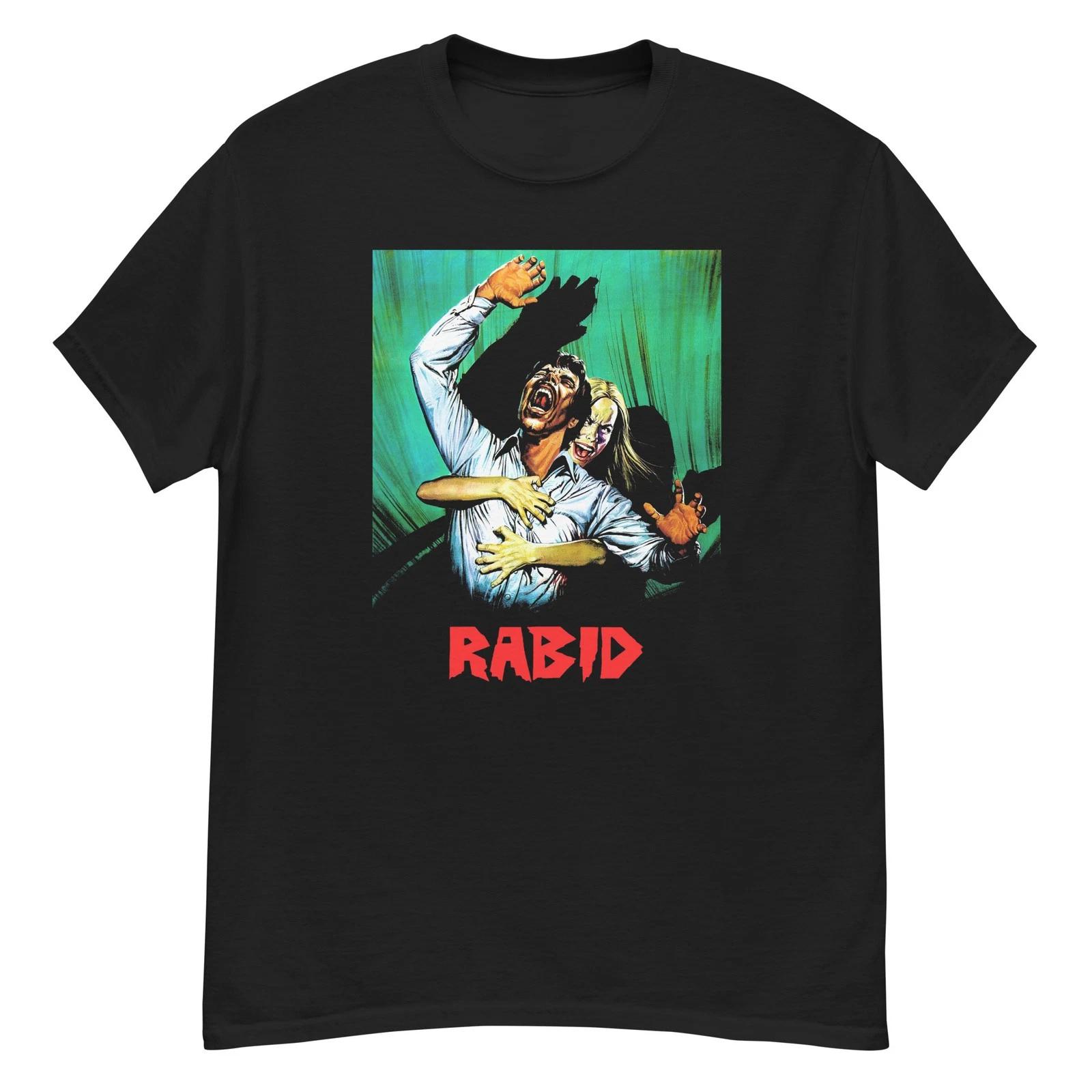 Rabid cult horror film fan art t-shirt XL