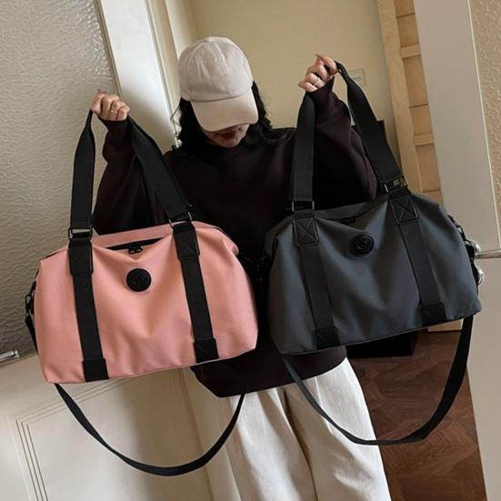 Unisex Gymnastiktasche Duffelbag mit Nassfach Weekender-Tasche Übernachtungs-Duffel für Männer Frauen Training Reisen Schwimmen