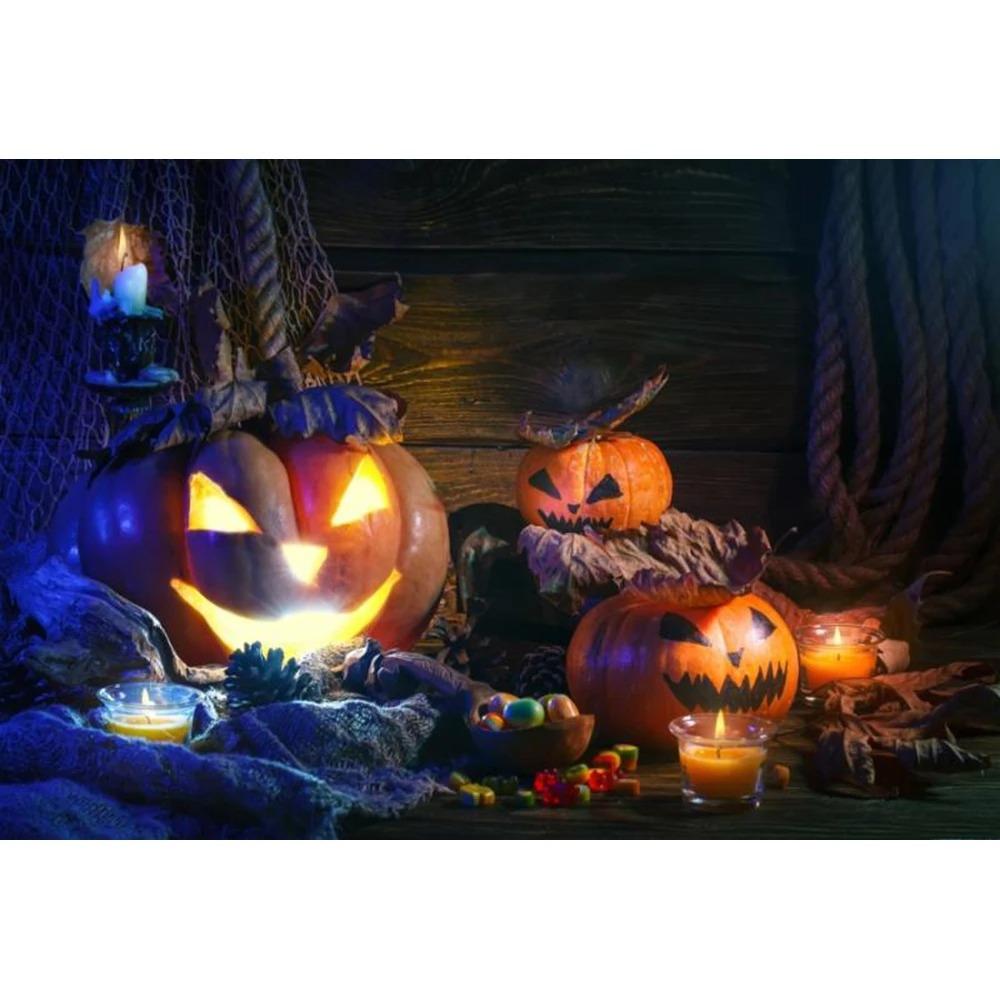 Halloween Decoration Hanging Cloth Pumpkin Lantern Hanging Cloth Home Party Room Decoration