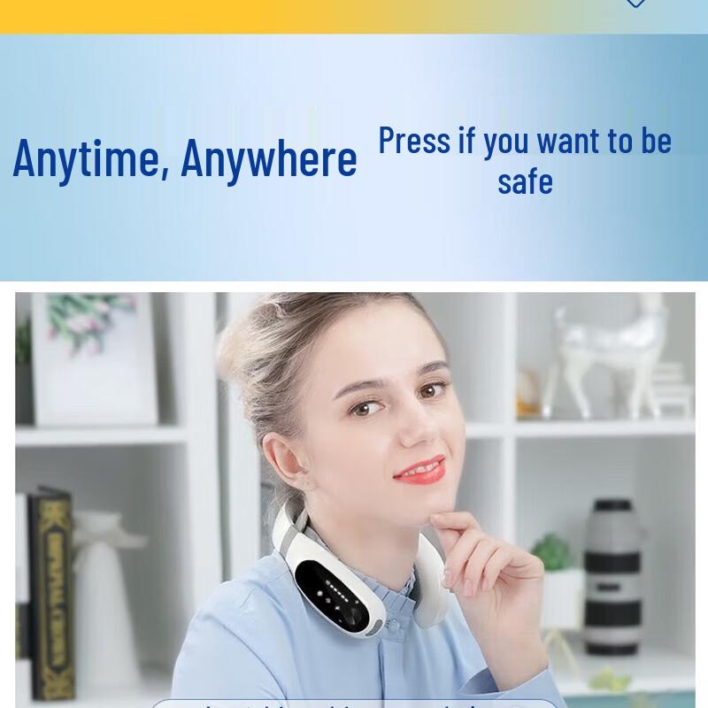 

Hezheng HZ-NK-2 Wireless Pulse Neck Massager with Heat