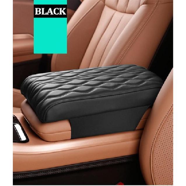 Center Console Box Protection Cushion Supports PU Leather Car Armrest Pad Cover