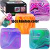 Malt Sugar Squishy Cube: Clear Jelly Stress Relief Toy, Super Soft Dough Fidget, Asmr Squeeze Toy For Anxiety, Nice Cube