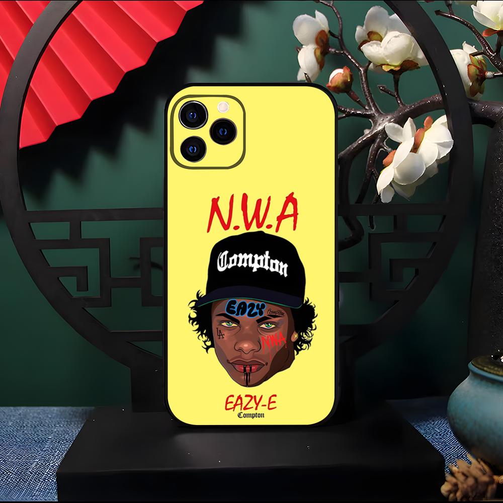 Rapper E-Eazy-E Handyhülle Für IPhone 17 Pro Max 16 15 14 Pro Max 13 11 Air Plus Silikonhülle