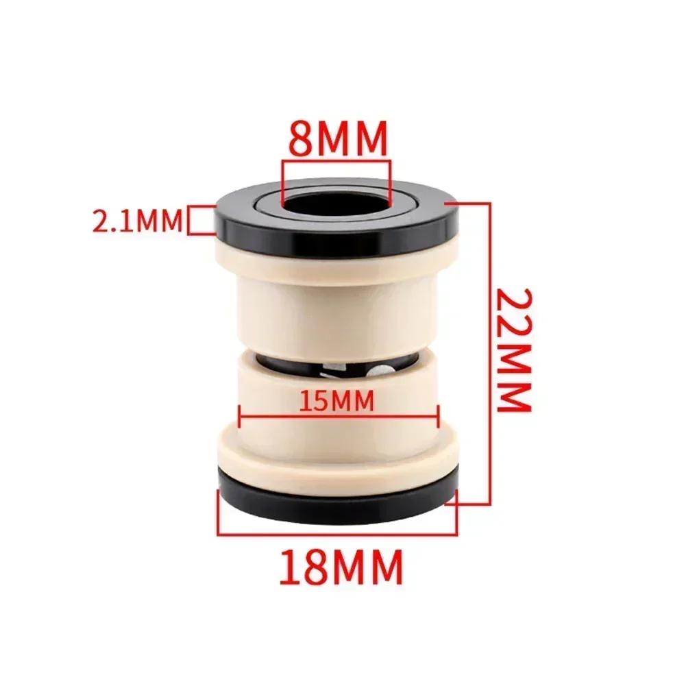 

Втулка заднего амортизатора МТБ, втулка амортизатора подвески DU, ID 8 мм, OD 12 мм, 22-68 мм, аксессуары для горного велосипеда, запасные части