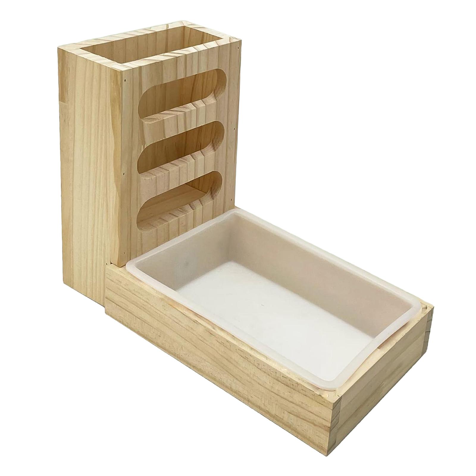 

Кормушка для сена для кроликов с лотком для подстилки, кормушка для кормления, контейнер для сена, ясли для сена для кроликов-карликов, морских свинок, кроликов, шиншилл