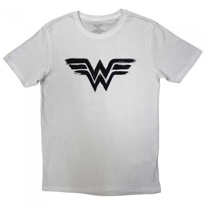 Wonder Woman Unisex-T-Shirt mit Farblogo für Erwachsene