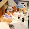 Elephant Plush Animal Doll Pet Cat Plush Toy Little Rabbit Plush Toy  Kids Birthday Christmas
