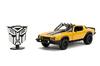 Jada Toys Transformers Rise of the Beast 1:24 1977 Chevrolet Camaro Bumblebee & Badge Diecast Car Toy for Kids and Adults