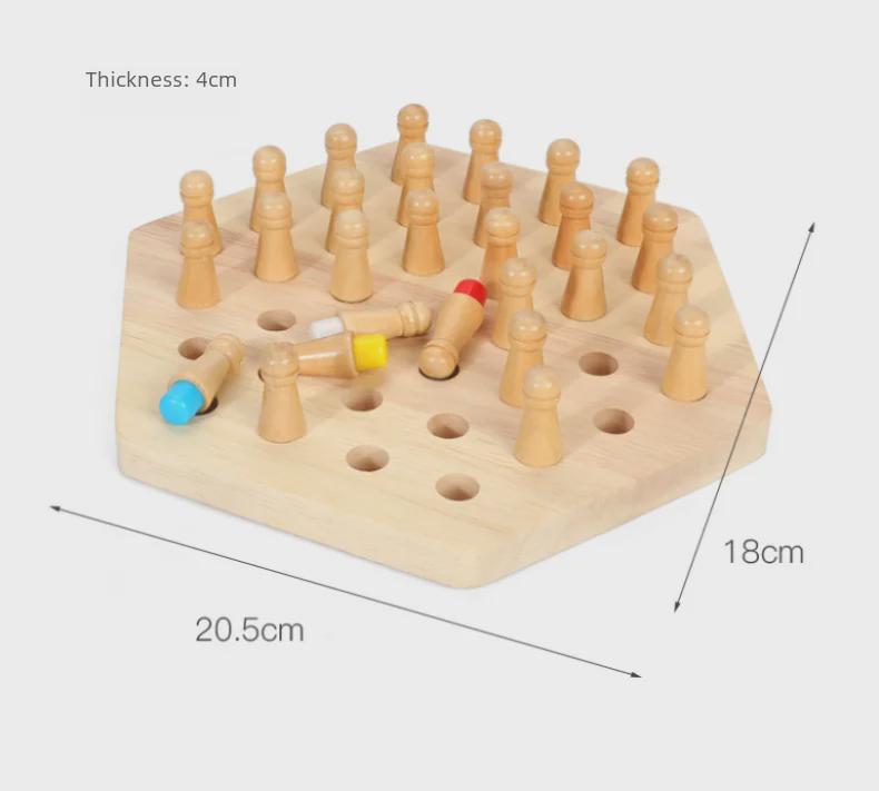 Children's Color Memory Chess: Educational Toy for Logical Thinking and Concentration