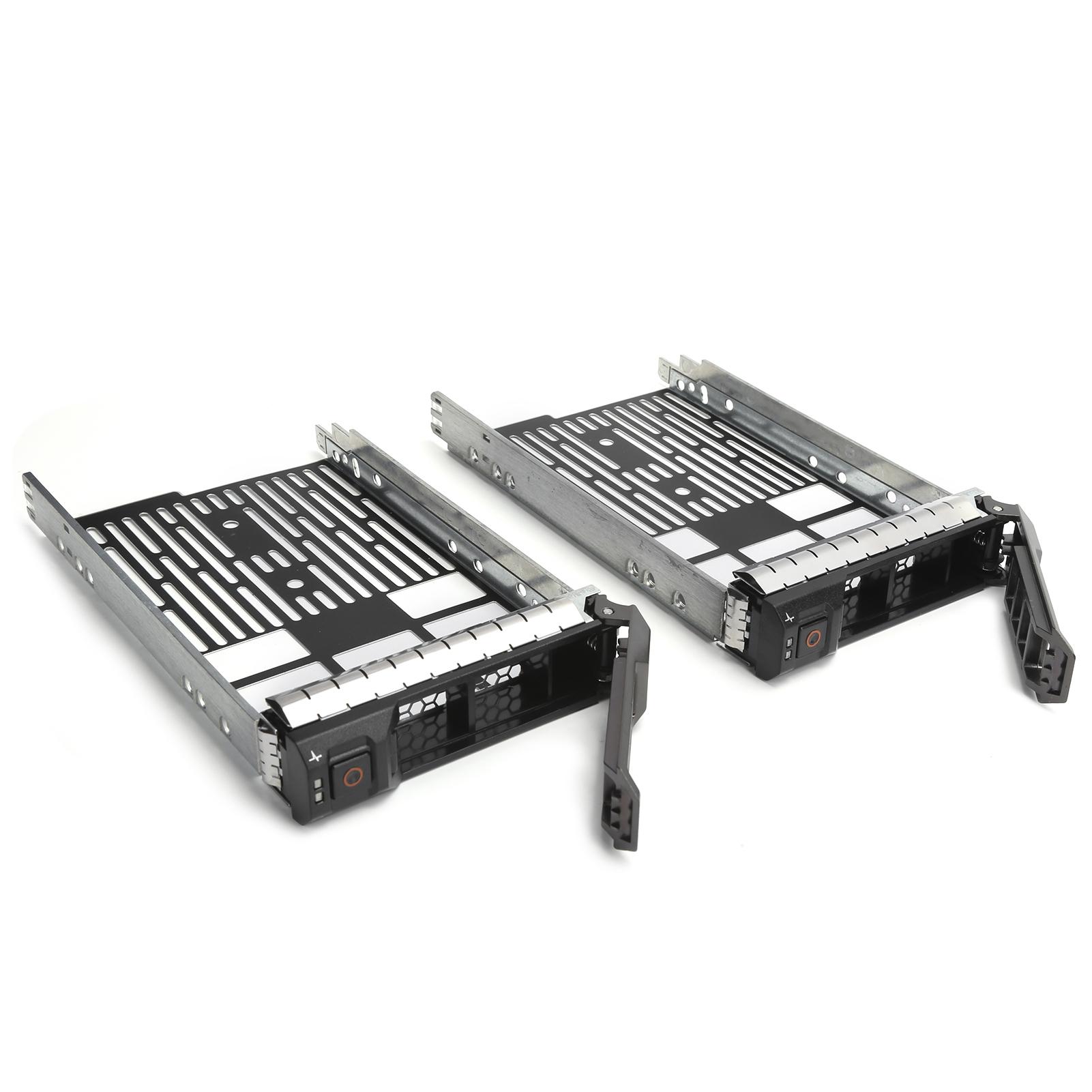 

2Pcs Hard Drive Bay for Dell 3.5‑Inch SAS Server R510R710 R530 R720XD R730XD Holder