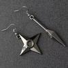 Anime Akatsuki Kunai Earrings Cosplay Prop Accessories