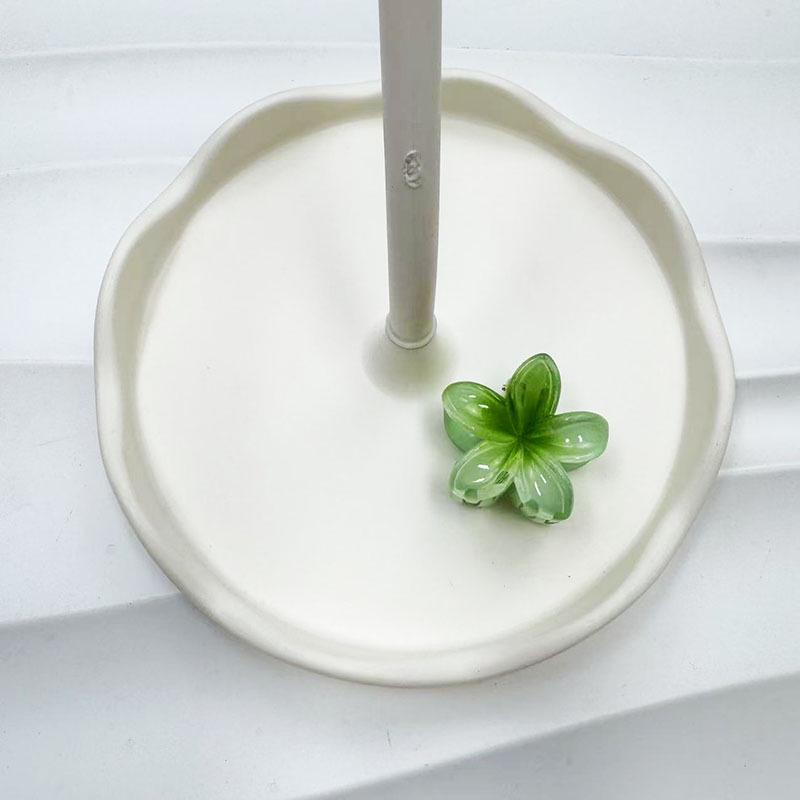 Europäische & Amerikanische Frangipani 4cm Strandurlaub Mode Haarspange