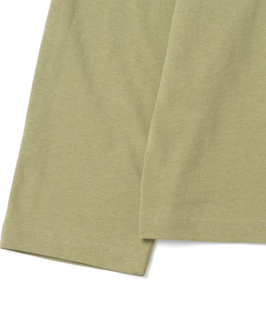 THE COLDEST MOMENT Tcm Type Logo Long Sleeve (Olive)